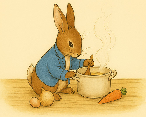 Peter Cooking